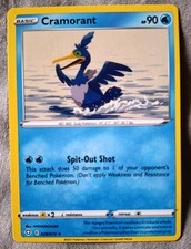 Pokémon Cards: Cramorant 28/72 Uncommon Regular S&S: Shining Fates - Pokémon TCG