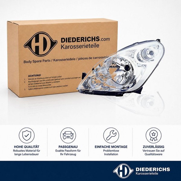 Hauptscheinwerfer Links Diederichs 6466981 FÜR Suzuki Frontscheinwerfer-image