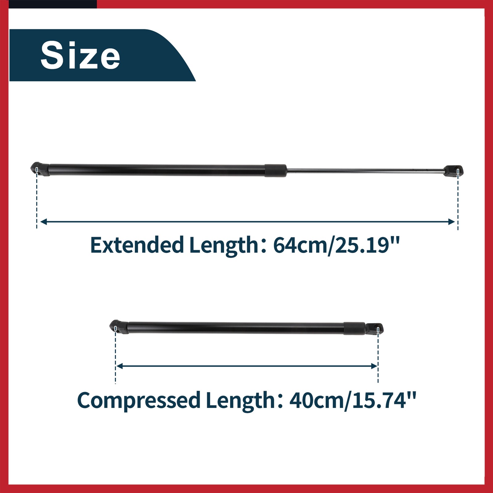 Front Hood Lift Supports Struts for Buick Enclave Sport