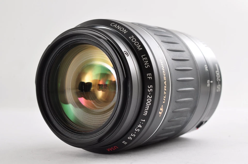 Lente Canon EF 55-200 mm f/4,5-5,6 II USM AF [Exc+5] (34625410) Japón / 1420I#5 Foto 2 de 4
