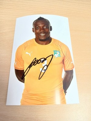 Arthur Boka Ivory Coast Signed Photo NEW 
