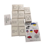 10pcs/Set Wooden Puzzles IQ Puzzle Mind Brain Teaser 3D Educational Game Toys