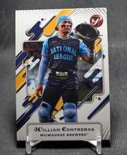 William Contreras 2025 Topps Pristine Chrome Baseball Card 287 Milwaukee Brewers