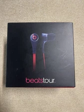 Beats by Dr. Dre Tour In-Ear Model No. 810 00009 Black and Red - New Open Box