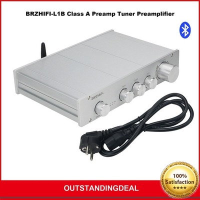 BRZHIFI-L1B Class A Preamp Tuner Preamplifier Bluetooth 5.0 DAC ot25