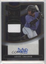 2023 Panini Select Select Swatches Signatures Adael Amador #SSS-AA Auto 10yf
