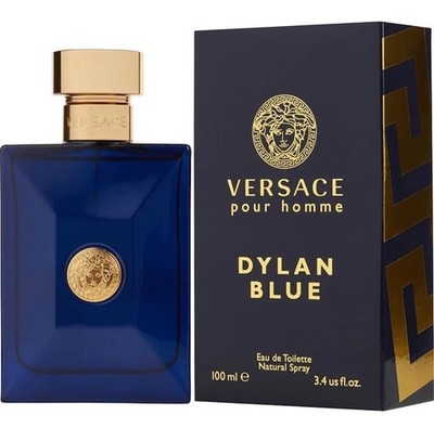 Versace Dylan Blue 3.4oz Edt Spray For Men New In Box 
