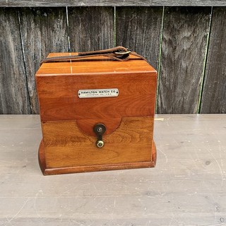 Hamilton 21 Marine Chronometer Outer Box