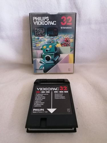 Jeu Philips Videopac Samurai – Complet En Boîte Avec Notice, Bon état