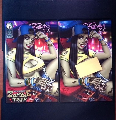 Zombie Tramp #57, Still Ill, 2022 Bill McKay SIGNED Virgin Risque/Trade Ltd 50