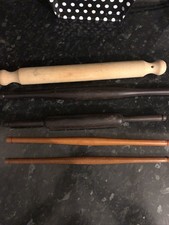 Wooden Rolling Pin Job Lot Preowned Bb7