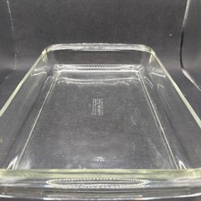 Retro PYREX Clear LARGE Oblong Baking Utility Lasagna-Dish 3-QT 233-N