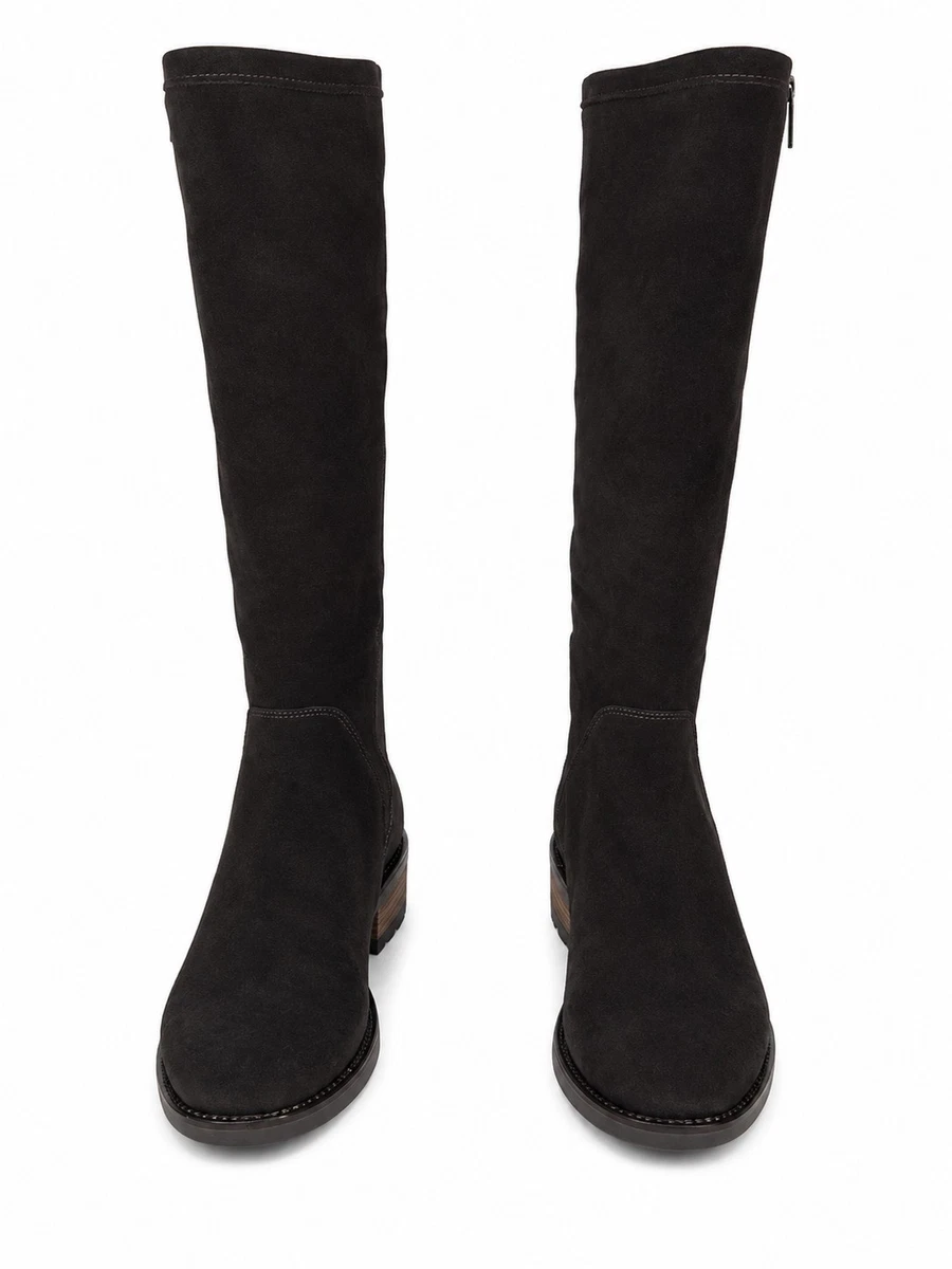 La Canadienne Cecile Brown Suede Waterproof Knee High Boots Women's Size 9 M...
