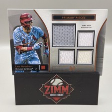 Lars Nootbaar 2024 Topps Museum Collection Primary Pieces Quad Relic /49