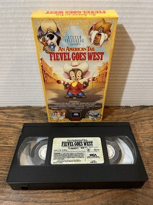 An American Tail Fievel Goes West VHS 1991 - Spielberg | eBay