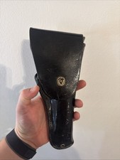 VTG Mod 1916 Gloss Black Leather 1911 Holster-Military Police-Honor Guard-Parade