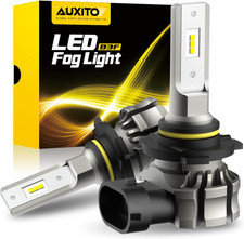 9145 LED Fog Light Bulbs, 6000LM 6500K Cool White Light, 300 Brightness , Pack