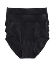Chantelle L139721 Soft Stretch 3-Pack Women's Hipster Underwear Size XS Black