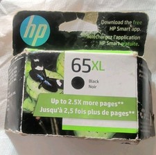 Genuine HP 65XL Black Ink Cartridge N9K04AN EXP 06/2023 Sealed Box