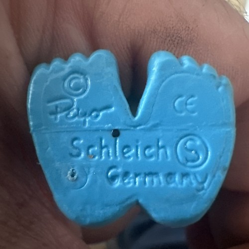 schtroumpf Body Builder Fitness 20417 Schleich Rarissime - Imagen 5 de 5