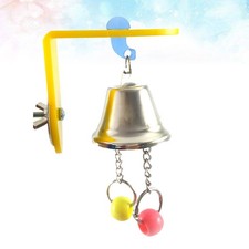 Stainless Steel Parrot Toy Bird Toys Set Bite Cage Hanging Decor