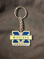 University Of MICHIGAN Wolverines Vintage Key Chain