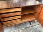 Labeled Geraldo De Barros  MidCentury Modern Rosewood Credenza/Buffet — photo 9