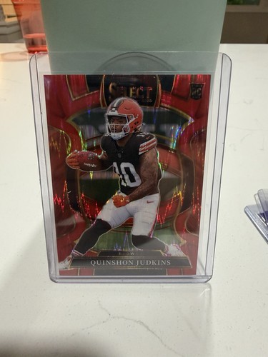 2025 Panini Select - Concourse Quinshon Judkins #55 Red Shock Prizm /249 (RC)