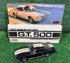 Gmp 1967 Shelby Cobra Gt 500 124 Scale Diecast Black Cream Original Packaging