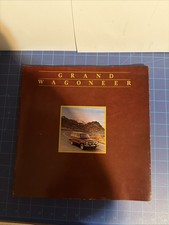 Vintage 1984 Original Jeep Grand Wagoneer Sales Brochure Nos Nrmt