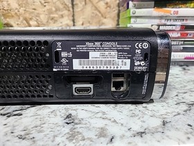 Xbox 360 Elite Black Cleaned Tested New Thermal Paste And 10 Games