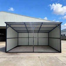 20'x12' Galvanized Metal Livestock Shelter Building for Farm FREE SHIPING