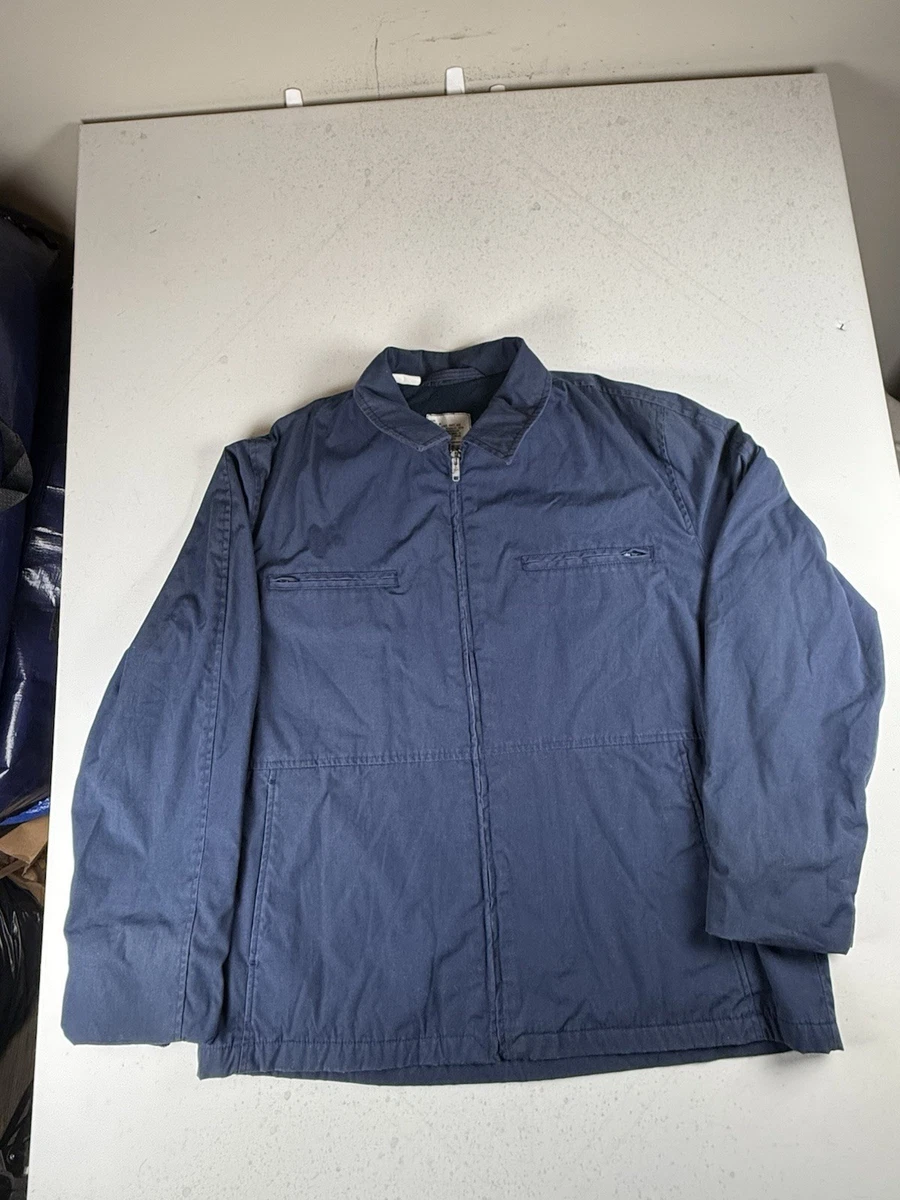 Navy Utility Jacket In Vintage Outerwear Coats & Jackets For Men