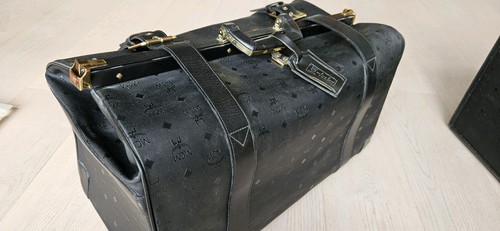 MCM Vintage Set Pilotenkoffer, Arzttasche, Kleidersack, ORIGINAL 80er - Bild 2 von 23