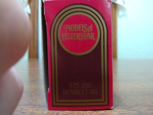 VTG Matchbox 1984 Models of Yesteryear Y25 1910 RENAULT TYPE AG-JAMES NEALE NIB - Picture 19 of 20
