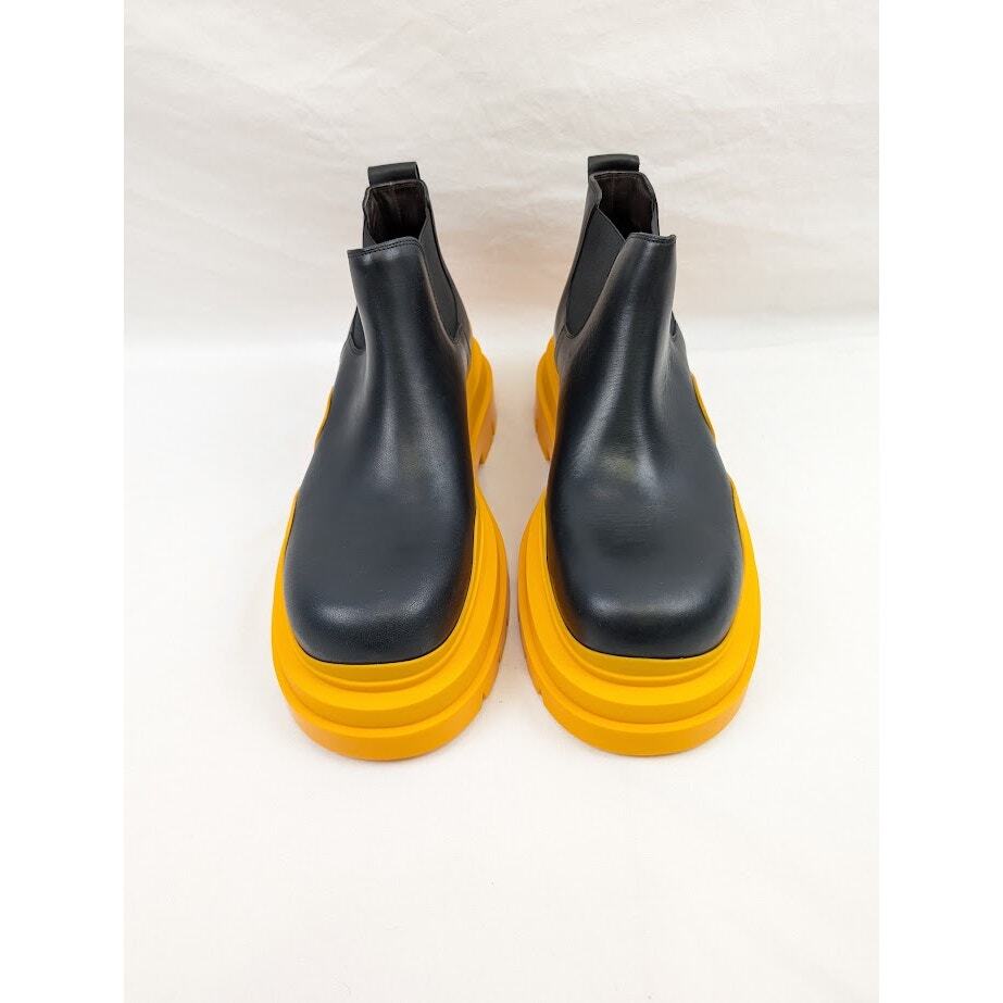 Bottega Veneta Military Calf Tire Boots in Black BNWB 43.5 | eBay
