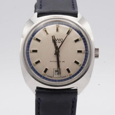 BWC AUTOMATIK HERREN UHR COURAGE STAHL 34MM VINTAGE RAR 2 ARMBANDUHR 2
