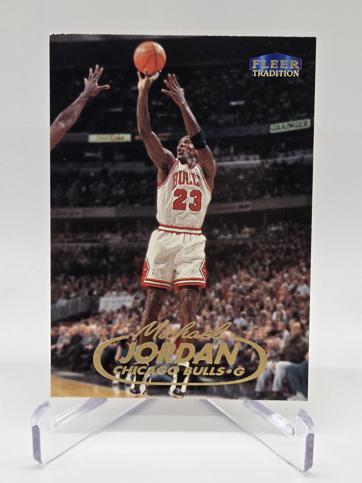 1998 FLEER TRADITION MICHAEL JORDAN 23 NRMT-MT BASKETBALL CHICAGO BULLS
