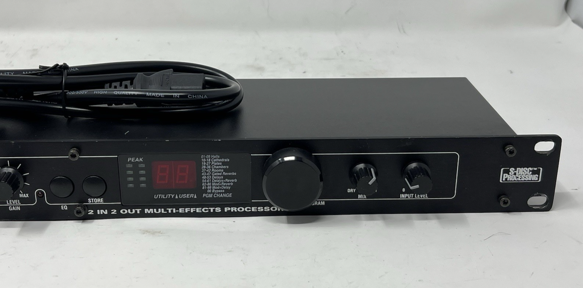 DigiTech Studio マルチエフェクトプロセッサー Digitech Studio Twin Stereo Effects Processor | eBay