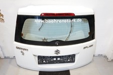 Heckklappe Suzuki Splash weiß uni 2009