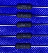 5 pack Vishay/Dale RS-2B Resistor RS Series 30ohm 3W 1 Axial Lead