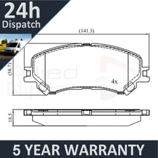 Fits Renault Scenic Megane Grand Espace Talisman PV Front Brake Pads Set