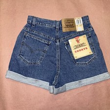 Vintage 1990 s Levis 954 Junior Shorts, Deadstock NWT Size 9
