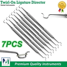 Twirl-On Elastic Placer Ligature Applicator Brackets Director Orthodontic Dental