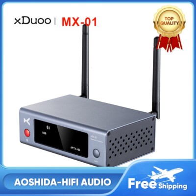 XDUOO MX-01 Bluetooth 5.3 Audio Transmitter USB OPTICAL COAXIAL AUX Inputs