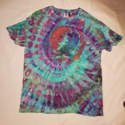 Grateful Dead Distressed Tie Dye Steal 