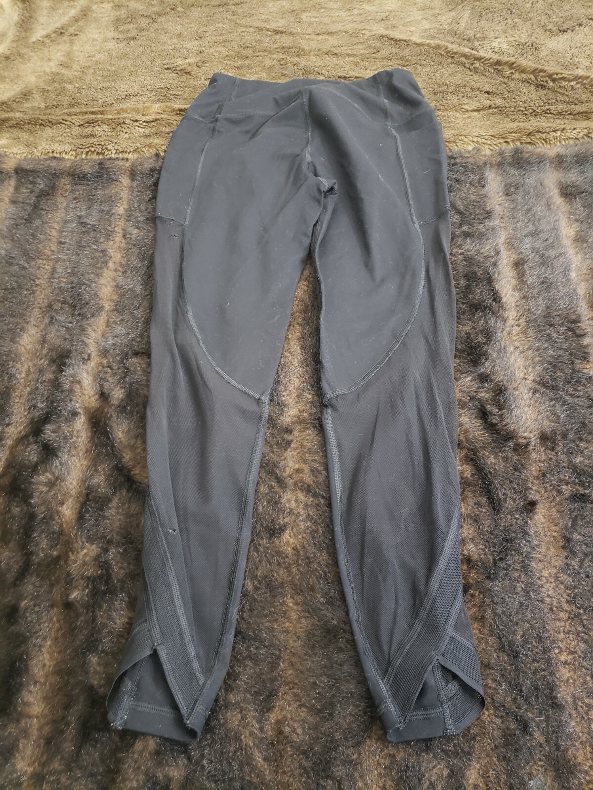 Victoria's Secret Sport Knockout Womens Medium Black Athletic Yoga Lace