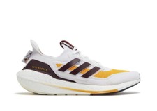 Adidas UltraBoost 21 NCAA Pack Arizona State Sneaker GX7968- White/Maroon 9