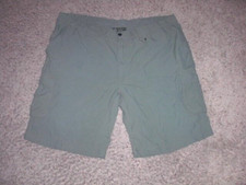 BOY SCOUTS green Switchback nylon official SHORTS men's 2XL