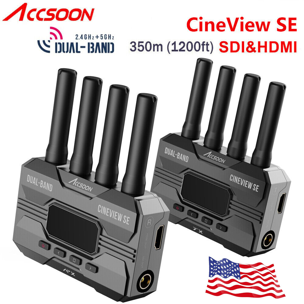 Accsoon CineView SE 350m/1200ft SDI HDMI Wireless Video